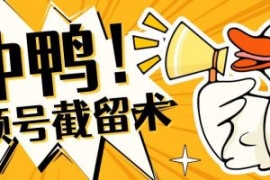 全球首发-视频号无限截留术-你不...