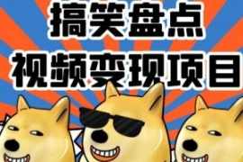 搞笑盘点视频变现项目，多平台收...