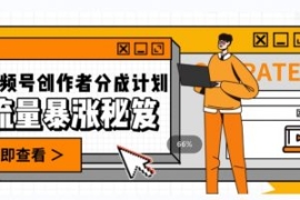 一条视频收益3000+，一条作品涨...