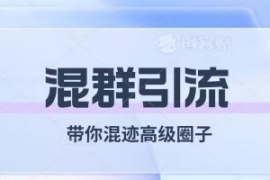 经久不衰的混群引流，带你混迹高...