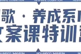 养成系IP文案课特训营，文案心法...