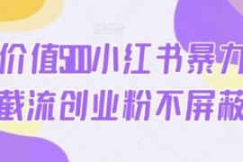 首发价值5100小红书暴力无限发布...