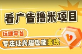 【海蓝项目】广告掘金日赚160+（...