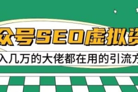 公众号SEO虚拟资料，操作简单，...