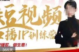 大实话IP圈周百见短视频口播IP训...