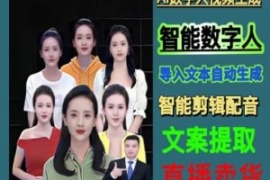 伍老师Ai数字人快速剪辑制作以及...